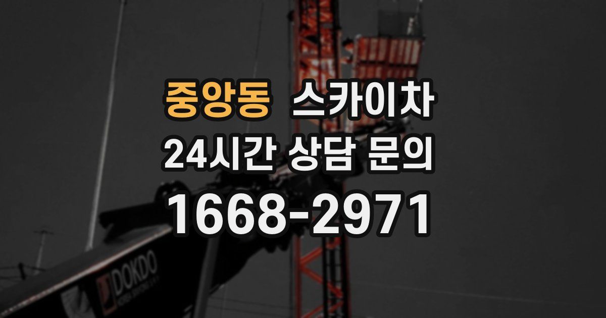 중앙동 스카이차