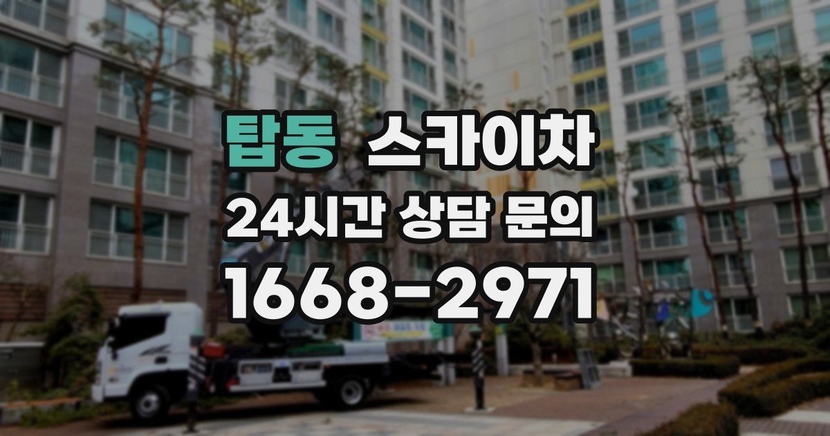 탑동 스카이차