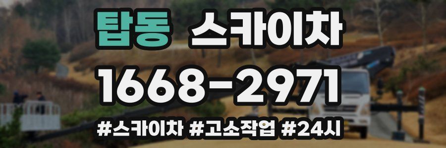 탑동 스카이차
