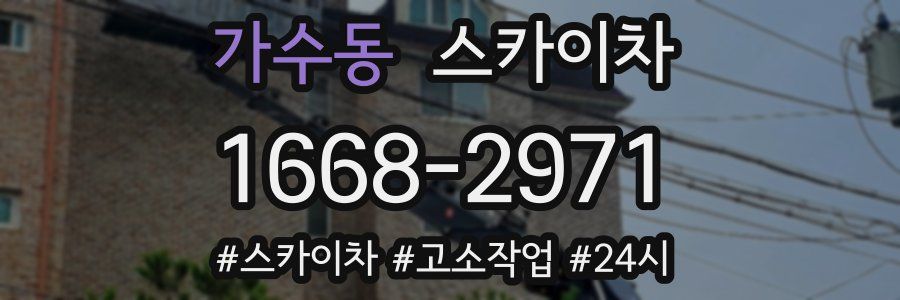 가수동 스카이차