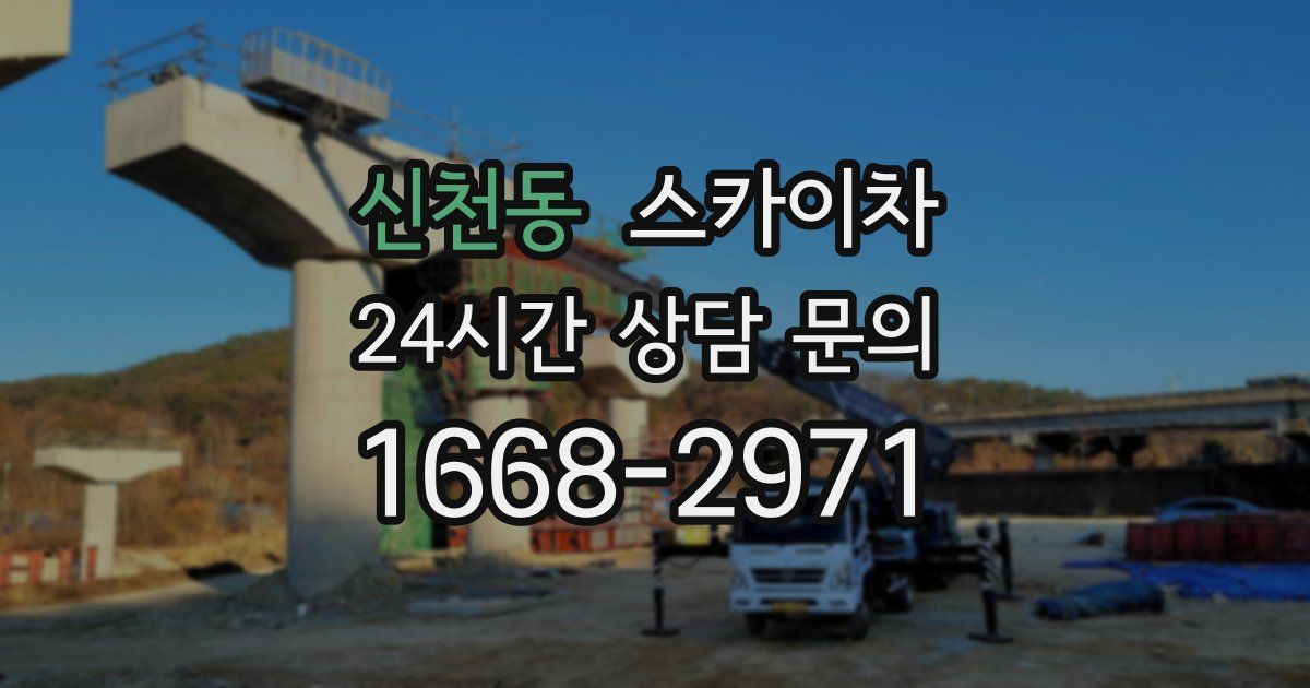 신천동 스카이차