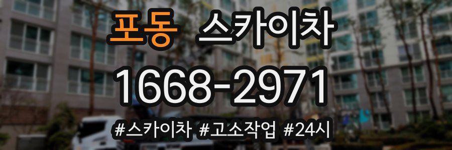 포동 스카이차