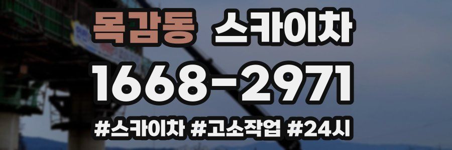 목감동 스카이차