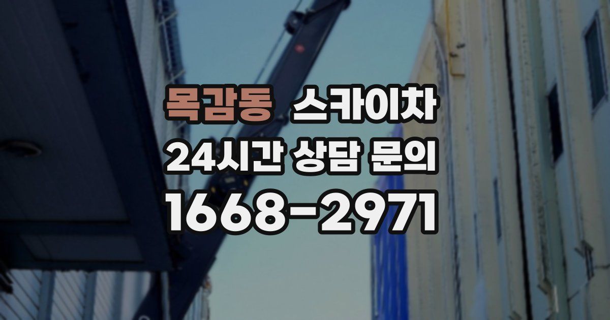 목감동 스카이차