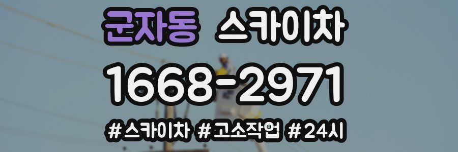 군자동 스카이차