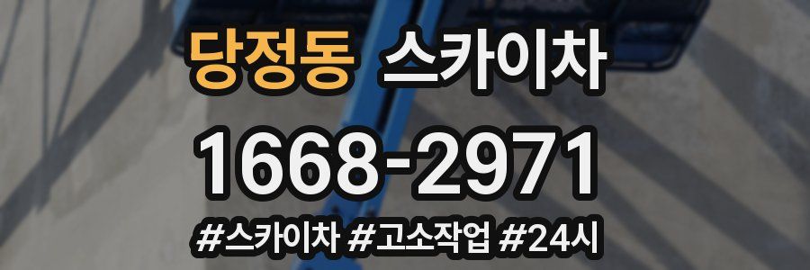 당정동 스카이차