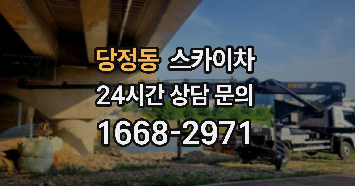 당정동 스카이차