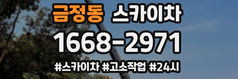 금정동 스카이차