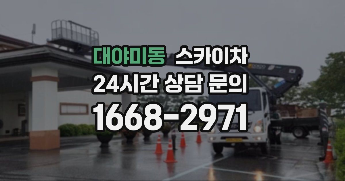 대야미동 스카이차