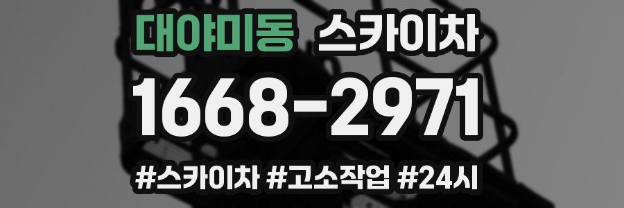 대야미동 스카이차