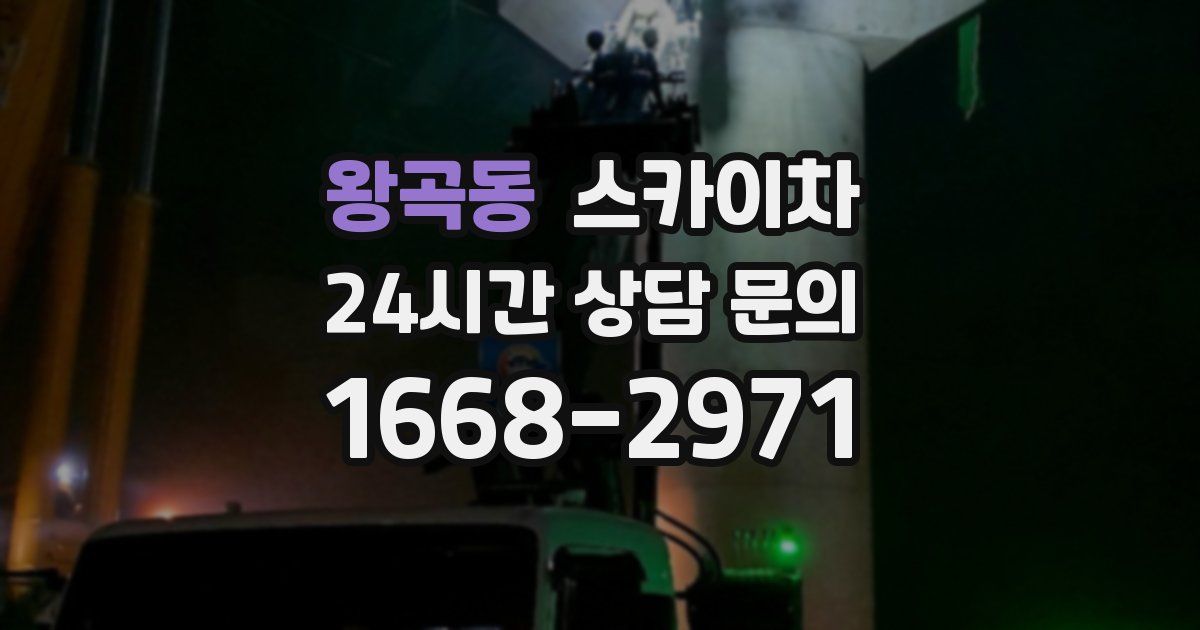 왕곡동 스카이차