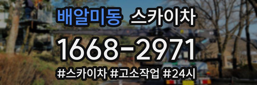 배알미동 스카이차