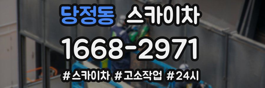 당정동 스카이차
