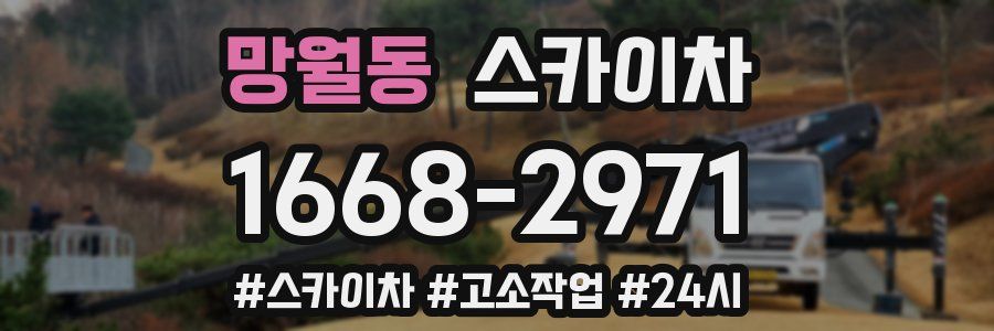 망월동 스카이차