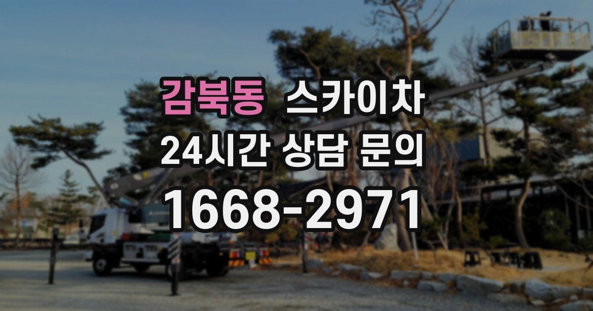 감북동 스카이차