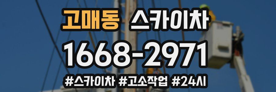 고매동 스카이차