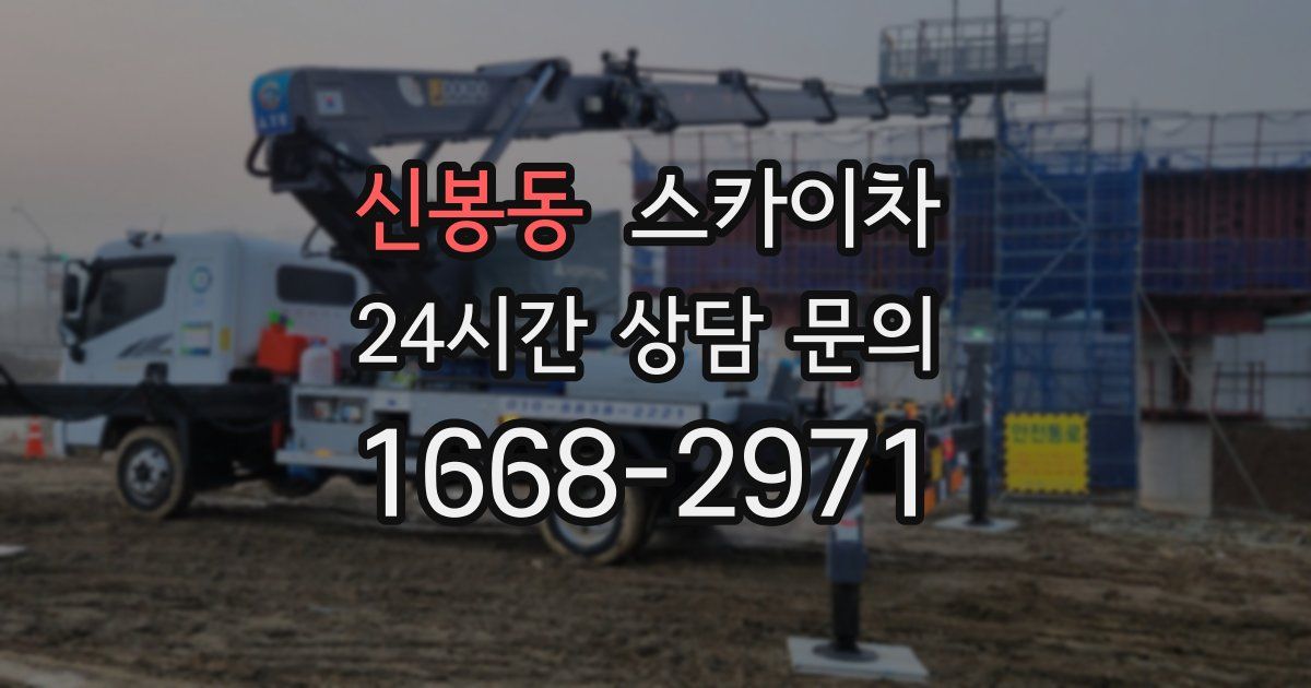 신봉동 스카이차
