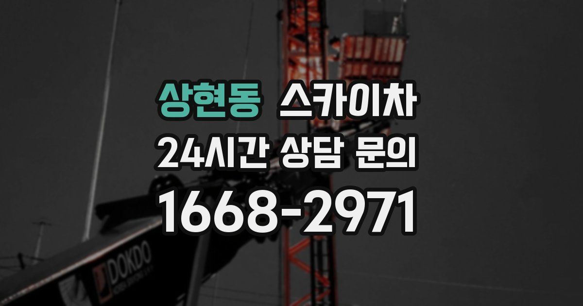 상현동 스카이차