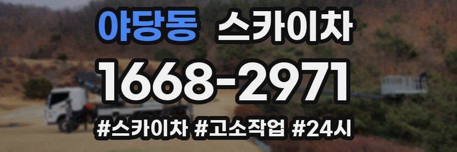 야당동 스카이차