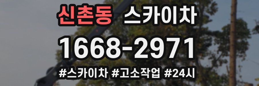 신촌동 스카이차