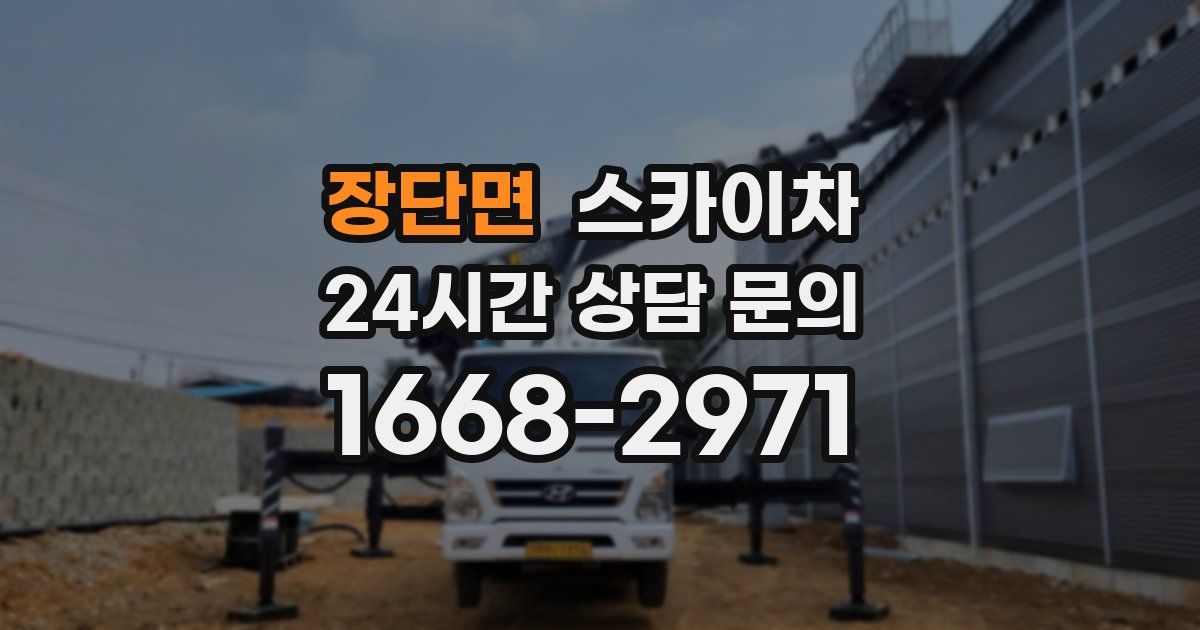 장단면 스카이차
