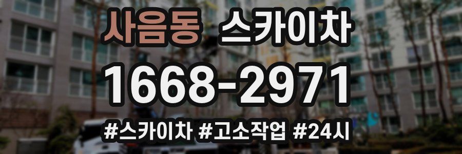 사음동 스카이차