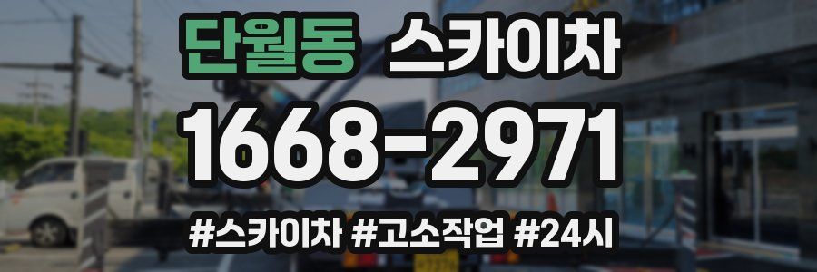 단월동 스카이차