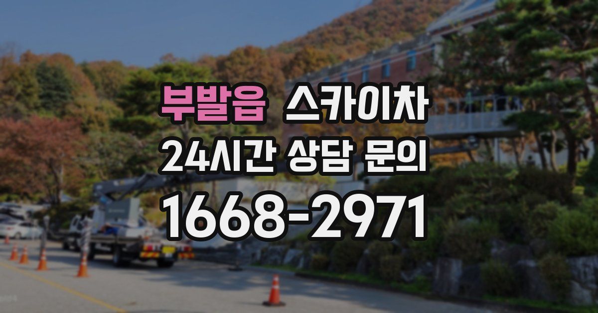 부발읍 스카이차