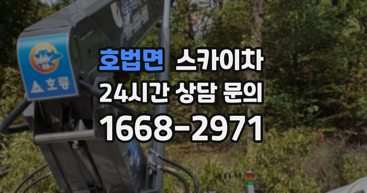 호법면 스카이차