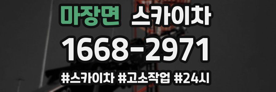 마장면 스카이차