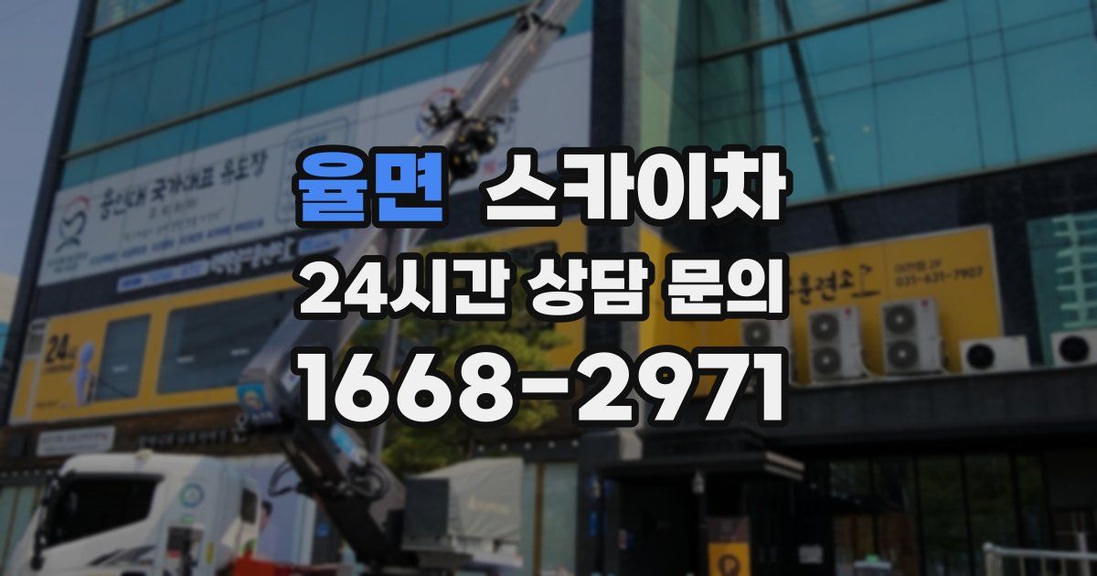율면 스카이차