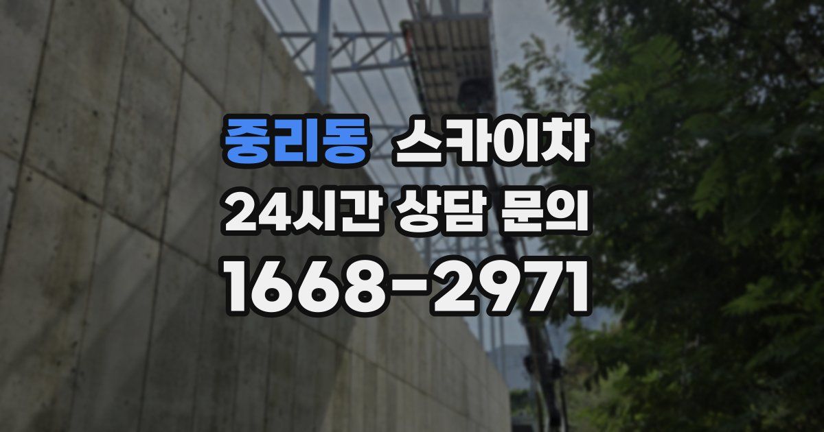 중리동 스카이차
