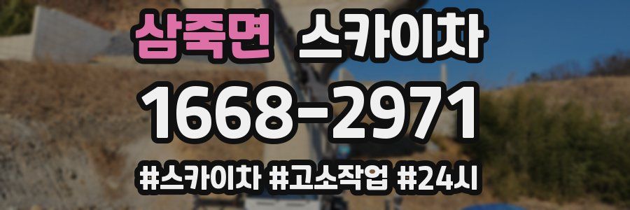 삼죽면 스카이차
