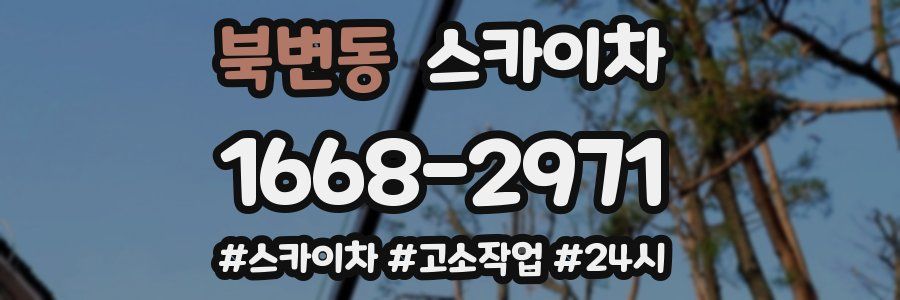 북변동 스카이차