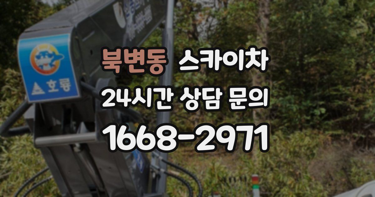 북변동 스카이차