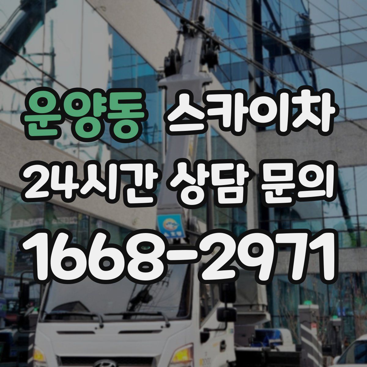 운양동 스카이차