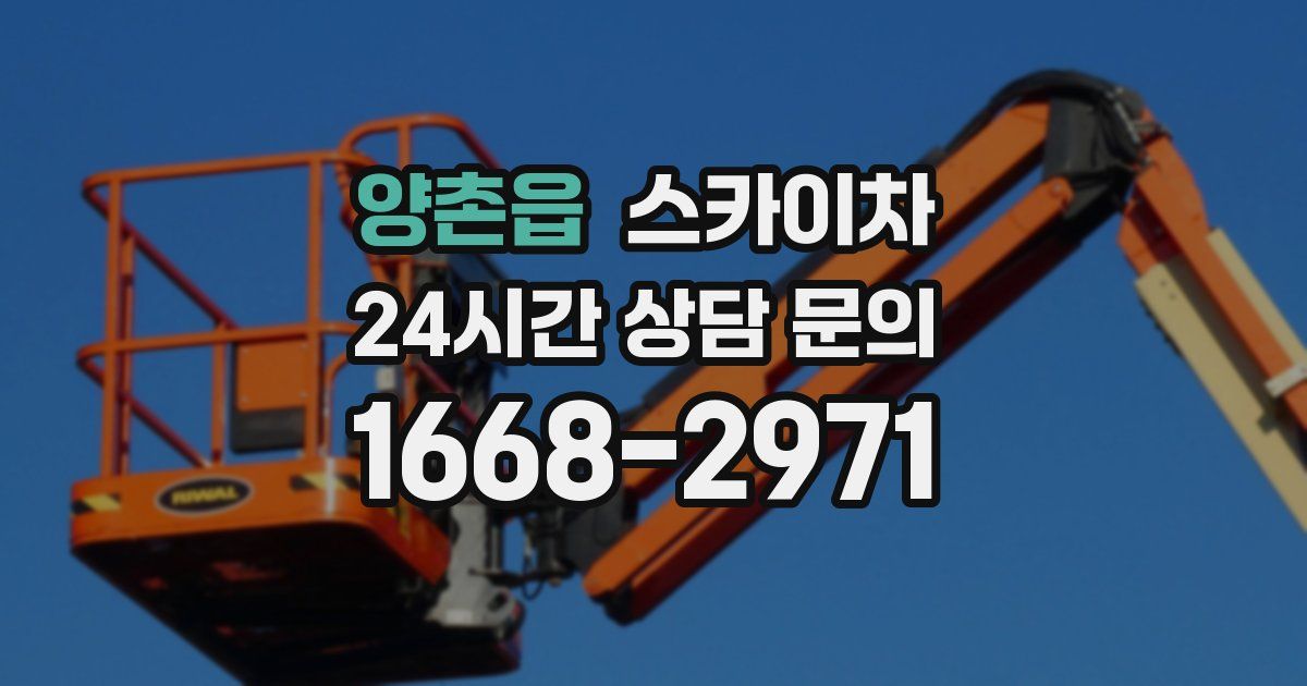 양촌읍 스카이차
