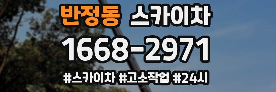 반정동 스카이차