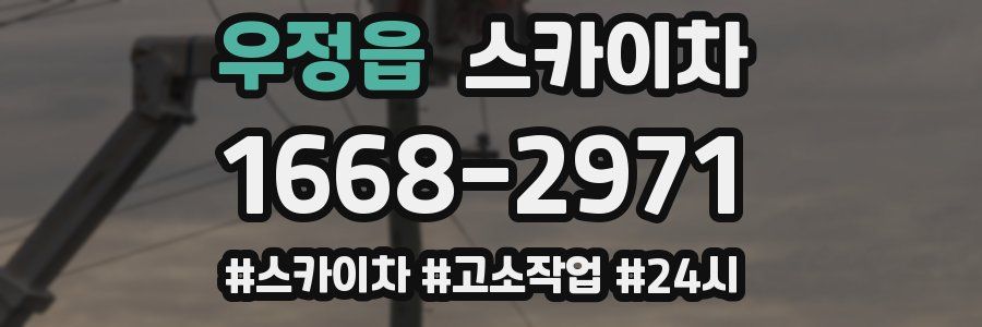 우정읍 스카이차