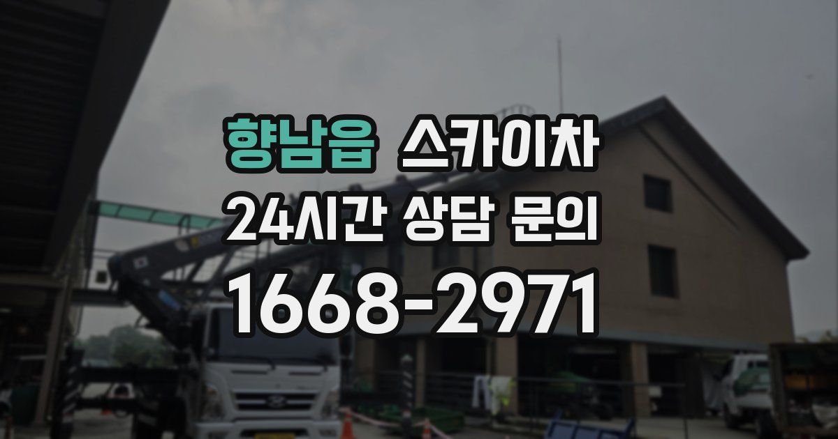 향남읍 스카이차