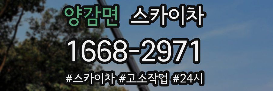 양감면 스카이차