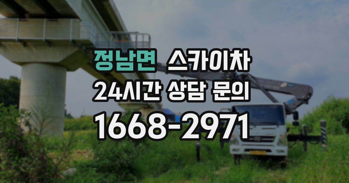 정남면 스카이차