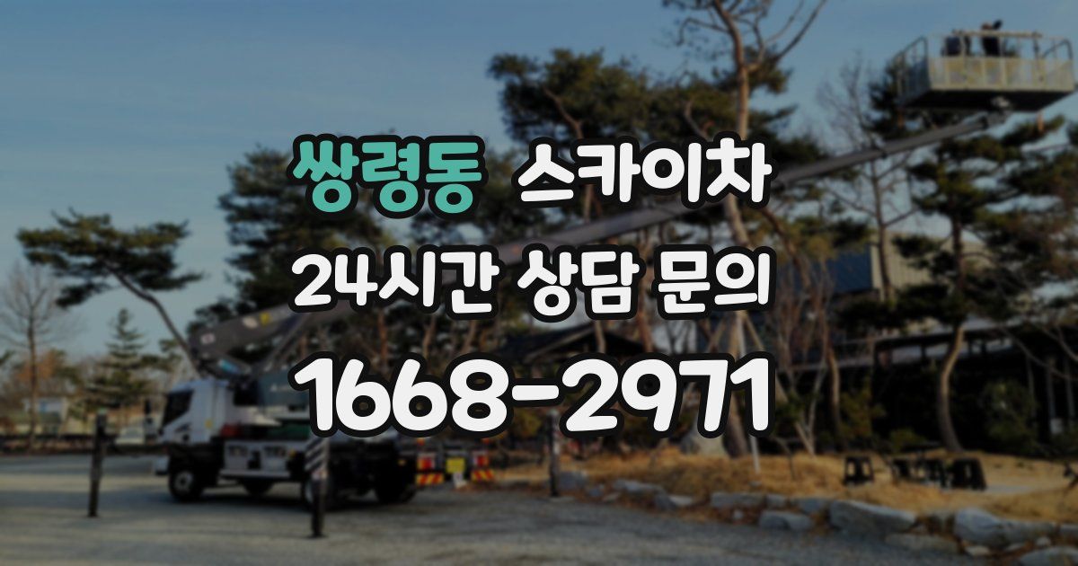 쌍령동 스카이차