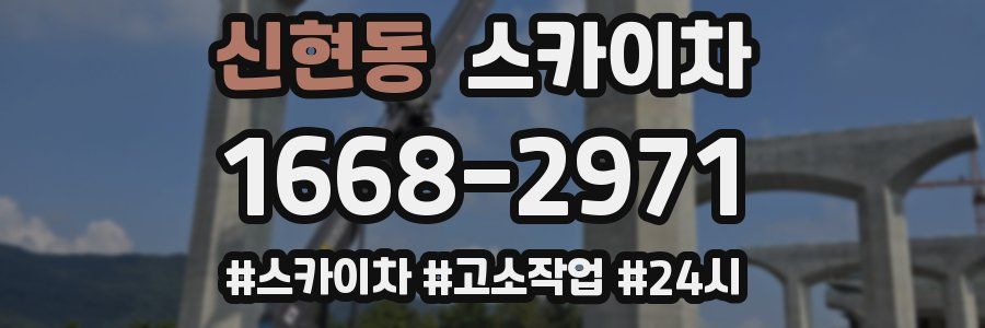신현동 스카이차