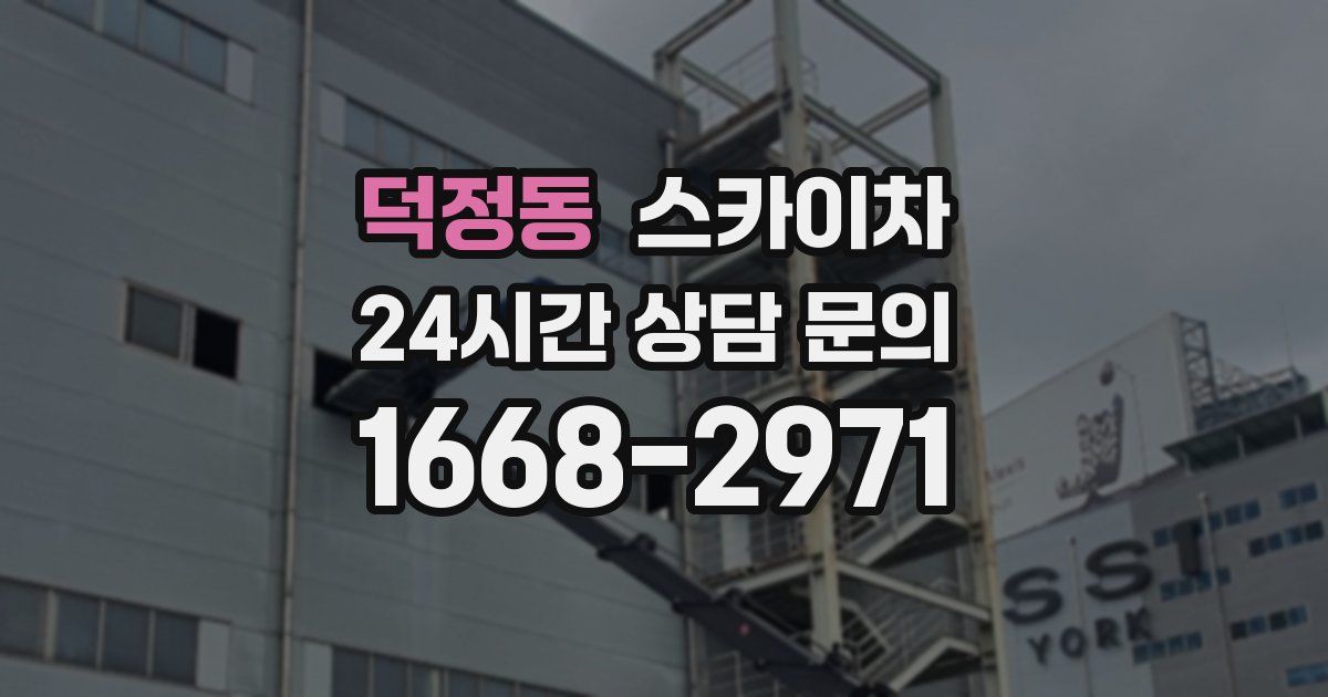 덕정동 스카이차