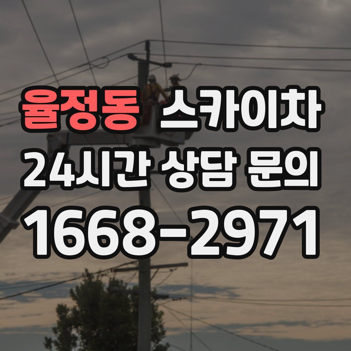 율정동 스카이차