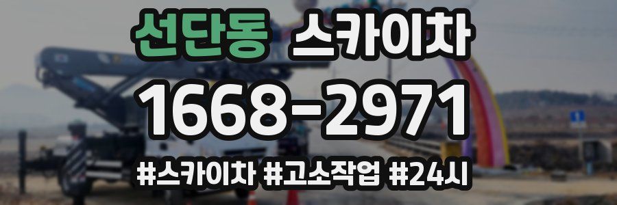선단동 스카이차