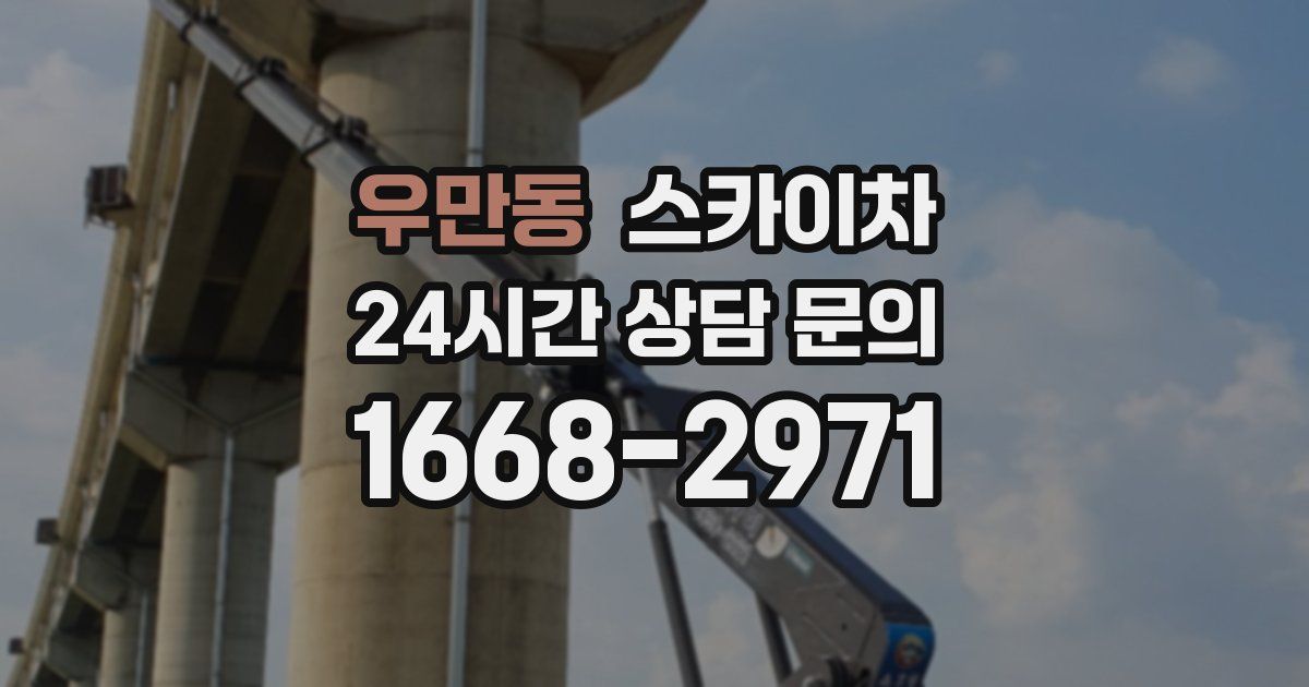 우만동 스카이차