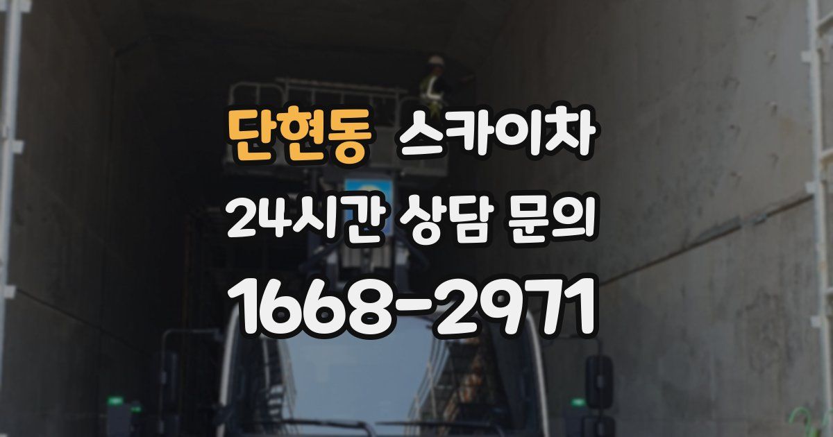 단현동 스카이차