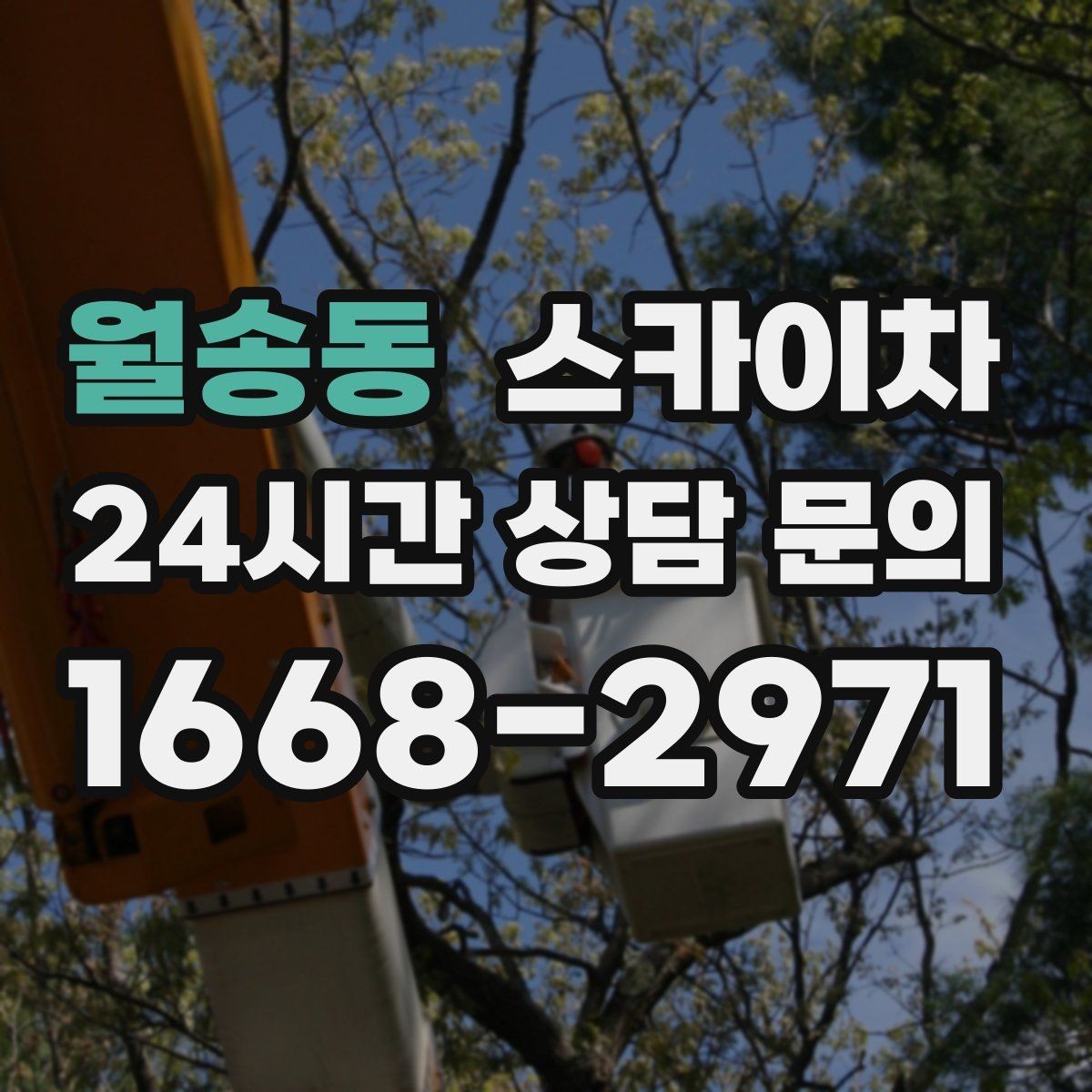 월송동 스카이차 안전한 고소 작업을 위해 꼭 확인할 것